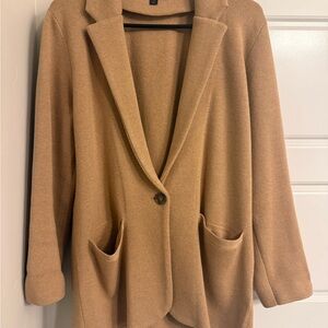 J Crew Sweater Blazer with Pockets